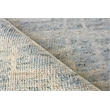 Aldridge Hand-Knotted Wool/Bamboo Silk Light Blue/Ivory 8'x10' Area Rug