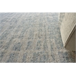 Aldridge Hand-Knotted Wool/Bamboo Silk Light Blue/Ivory 8'x10' Area Rug