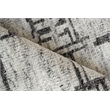 Aldridge Hand-Knotted Wool/Bamboo Silk Ivory/Charcoal 8'x10' Area Rug