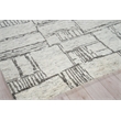 Aldridge Hand-Knotted Wool/Bamboo Silk Ivory/Charcoal 9'x12' Area Rug