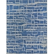 Aldridge Hand-Knotted Wool/Bamboo Silk Blue/Gray 8'x10' Area Rug