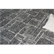 Aldridge Hand-Knotted Wool/Bamboo Silk Charcoal/Ivory 12'x15' Area Rug