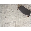 Aldridge Hand-Knotted Wool/Bamboo Silk Ivory/Gray/Beige 12'x15' Area Rug