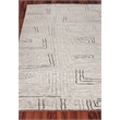 Aldridge Hand-Knotted Wool/Bamboo Silk Ivory/Gray/Beige 9'x12' Area Rug