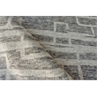 Aldridge Hand-Knotted Wool/Bamboo Silk Charcoal/Ivory 8'x10' Area Rug