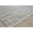 Aldridge Hand-Knotted Wool/Bamboo Silk Light Blue/Ivory 12'x15' Area Rug