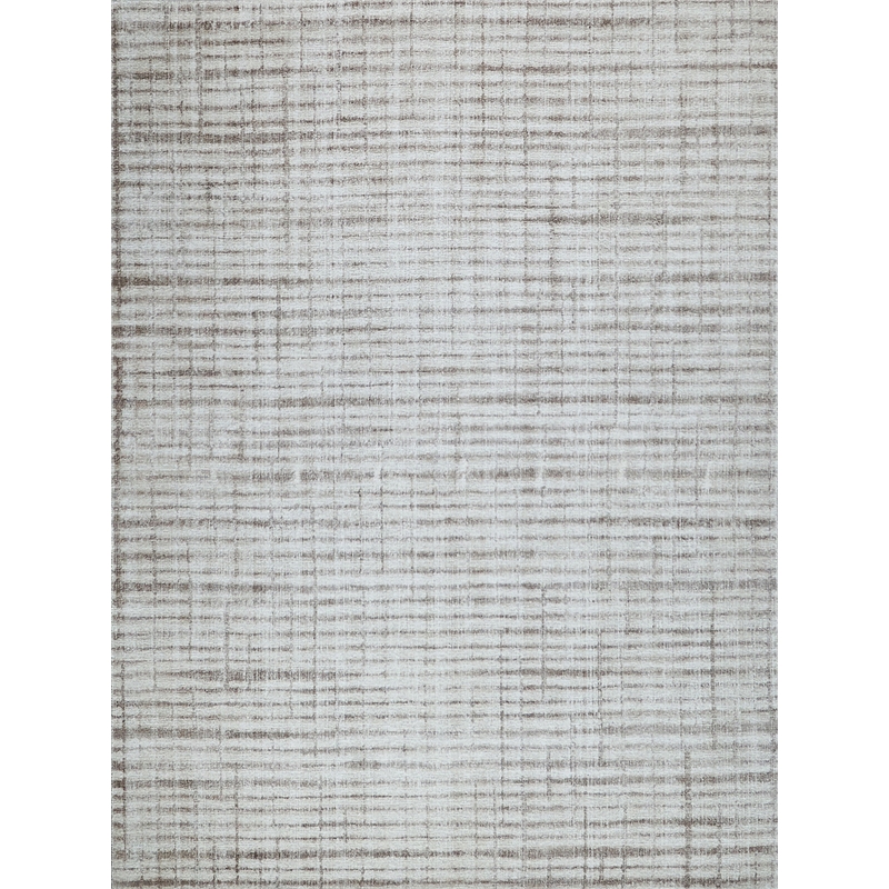 Allure Handloomed Wool/Bamboo Silk Beige/Brown 12'x15' Area Rug