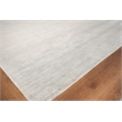 Ambrose Hand-Tufted Wool/Bamboo Silk Ivory/Gray 9'x12' Area Rug