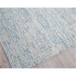 Andora Hand-Tufted New Zealand Wool Blue/Ivory 2'x3' Area Rug