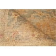 Antique Weave Oushak Hand-Knotted Wool Light Blue/Gold 14'x18' Area Rug