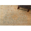 Antique Weave Oushak Hand-Knotted Wool Light Blue/Gold 14'x18' Area Rug