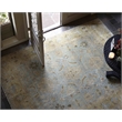 Antique Weave Oushak Hand-Knotted Wool Light Blue/Gold 14'x18' Area Rug