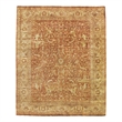 Antique Weave Oushak Hand-Knotted New Zealand Wool Rust/Ivory 8'x10' Area Rug
