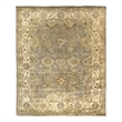 Antique Weave Oushak Hand-Knotted Wool Light Blue/Ivory 8'x10' Area Rug