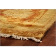 Antique Weave Oushak Hand-Knotted New Zealand Wool Gold/Rust 14'x18'6