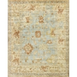 Antique Weave Oushak Hand-Knotted Wool Dark Blue/Beige 10'x14' Area Rug
