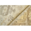 Antique Weave Oushak Hand-Knotted Wool Ivory/Gray/Beige 8'x10' Area Rug
