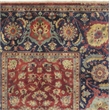 Antique Weave Hand-Knotted New Zealand Wool Red 8'x10' Area Rug
