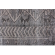 Antique Weave Bamboo Hand-Knotted Bamboo Silk Ivory/Silver 6'x9' Area Rug