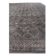 Antique Weave Bamboo Hand-Knotted Bamboo Silk Ivory/Silver 6'x9' Area Rug