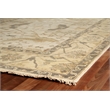Antique Weave Oushak Hand-Knotted Wool Powder Blue/Beige 10'x14' Area Rug