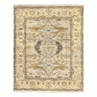 Antique Weave Oushak Hand-Knotted Wool Powder Blue/Beige 10'x14' Area Rug