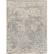 Antique Weave Bamboo Hand-Knotted Bamboo Silk Silver 8'x10' Area Rug