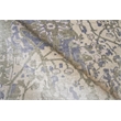 Antique Weave Bamboo Hand-Knotted Bamboo Silk Silver 9'x12' Area Rug