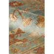Antique Weave Oushak Hand-Knotted Wool Dark Blue/Beige 14'x18' Area Rug