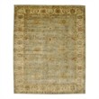 Antique Weave Oushak Hand-Knotted Wool Light Blue/Ivory 9'x12' Area Rug