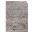 Antique'D Silk Hand-Knotted Bamboo Silk Silver 9'x12' Area Rug