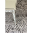 Antique'D Silk Hand-Knotted Bamboo Silk Silver 9'x12' Area Rug