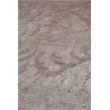 Antique'D Silk Hand-Knotted Bamboo Silk Ivory/Silver 6'x9' Area Rug