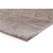 Antique'D Silk Hand-Knotted Bamboo Silk Ivory/Silver 8'x10' Area Rug