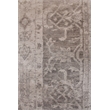 Antique'D Silk Hand-Knotted Bamboo Silk Ivory/Silver 10'x14' Area Rug