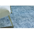 Antique'D Silk Hand-Knotted Bamboo Silk Blue 10'x14' Area Rug