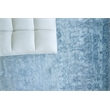 Antique'D Silk Hand-Knotted Bamboo Silk Blue 10'x14' Area Rug