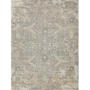 Artisan Power Loom Wool/Nylon Camel 4'x6' Area Rug