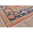 Antique Weave Serapi Hand-Knotted New Zealand Wool Red/Blue 14'x18' Area Rug