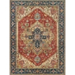 Antique Weave Serapi Hand-Knotted New Zealand Wool Red/Blue 14'x18' Area Rug