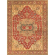 Antique Weave Serapi Hand-Knotted New Zealand Wool Red 14'x18' Area Rug