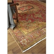 Antique Weave Serapi Hand-Knotted New Zealand Wool Red 9'x12' Area Rug