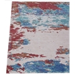 Antolini Handloomed Bamboo Silk Red/Multi 8'x10' Area Rug