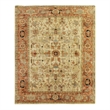 Antique Weave Serapi Hand-Knotted New Zealand Wool Ivory/Rust 15'x19'6