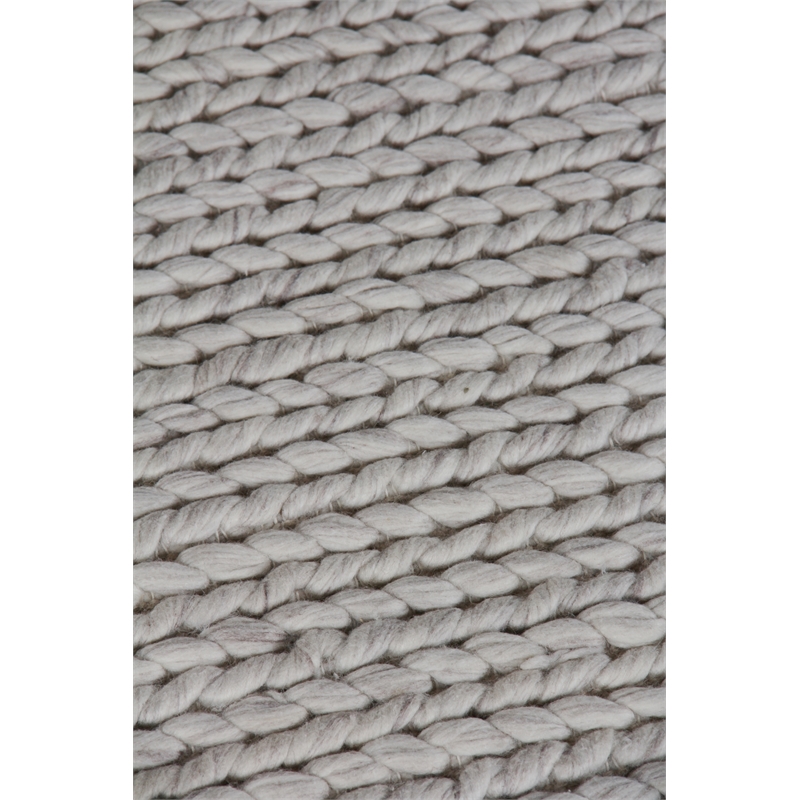 Arlow Flatweave Polyester/Cotton Light Brown 8'x10' Area Rug