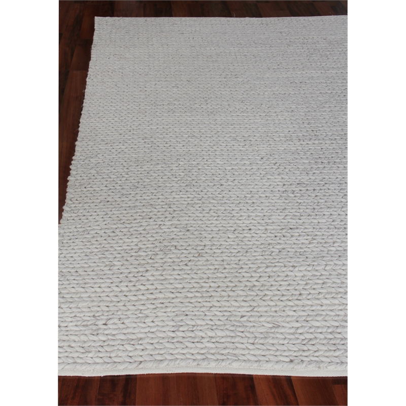 Arlow Flatweave Polyester/Cotton Light Brown 8'x10' Area Rug