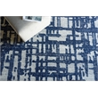 Aspen Hand-Tufted New Zealand Wool Navy/Natural Gray 14'x18' Area Rug