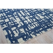 Aspen Hand-Tufted New Zealand Wool Navy/Natural Gray 6'x9' Area Rug