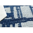 Aspen Hand-Tufted New Zealand Wool Navy/Natural Gray 9'x12' Area Rug