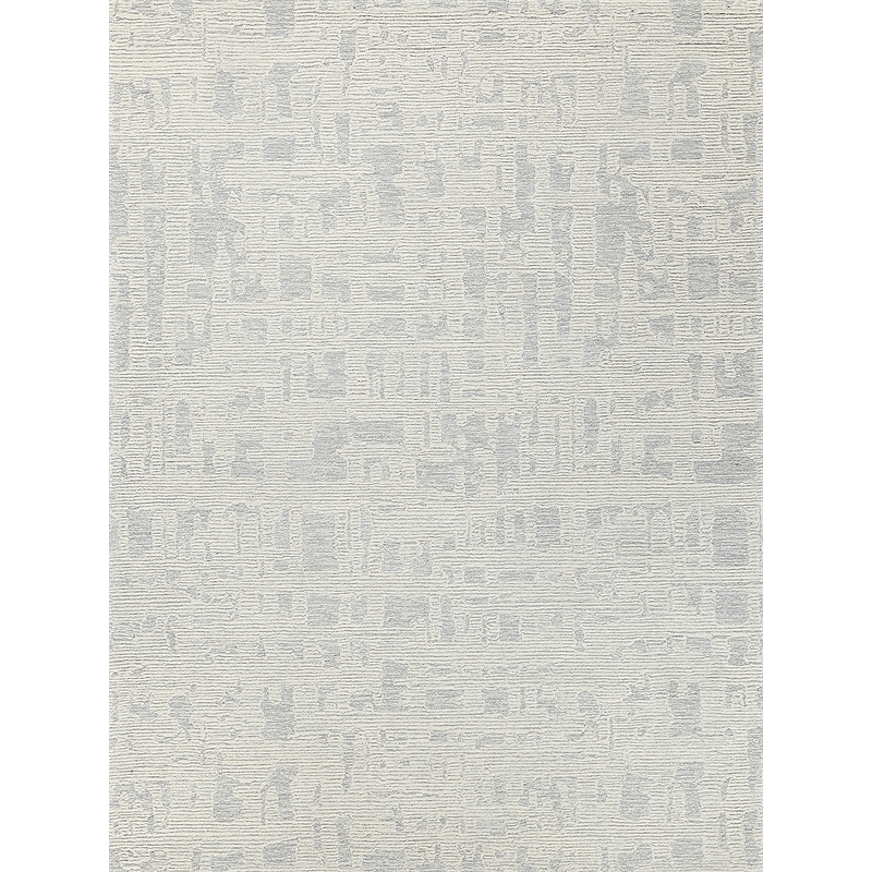 Aspen Hand-Tufted New Zealand Wool Blue/Ivory 9'x12' Area Rug
